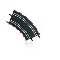 Carrera GO!!! Kurve 2 / 45 Grad - Carrera - Schwarz - Rot - Weiß (20061617)