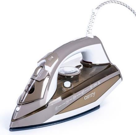 Camry CR 5018 Dampfbügeleisen Ceramic Ultra Glide Braun, Grau, Weiß 3000 W (CR 5018)
