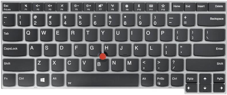 Lenovo 01ER899 - Tastatur - Tastatur mit Hintergrundbeleuchtung - Lenovo - ThinkPad T470s (01ER899)