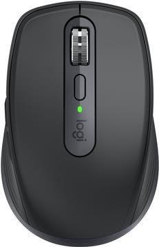 Logitech MX Anywhere 3S for Business - Maus - Für Rechtshänder - optisch - 6 Tasten - kabellos - Bluetooth - Logitech Logi Bolt USB-Receiver - Graphite