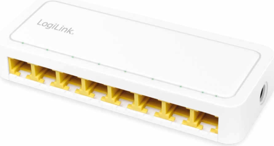 LogiLink Desktop Netzwerk Switch weiß - Switch - 1 Gbps (NS0115)