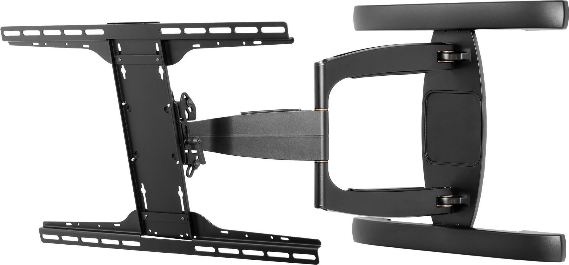 Peerless Universal Full-Motion Plus Wall Mount SA761PU - Wandhalterung für LCD-/Plasmafernseher - Epoxidharz - Glanzschwarz - Bildschirmgröße: 99.1-190.5 cm (39-75) - Montageschnittstelle: 600 x 400 mm