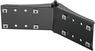 Hagor 3249 - Säulenadapter - Schwarz - CPS-Alu Rail 500 mm - CPS-Alu Rail 700 mm - CPS-Alu Rail 1000 mm - 123 mm - 34,5 mm - 370 mm (3249)