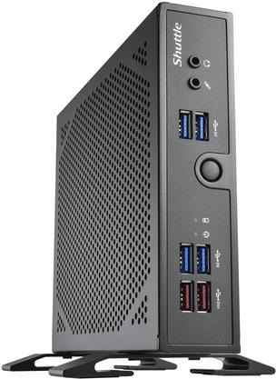 Shuttle XPC slim DS50U7 - Barebone - Slim-PC - 1 x Core i7 1355U / 1,7 GHz ULV - RAM 0GB - Intel Iris Xe Grafikkarte - 1GbE - Schwarz (DS50U7)