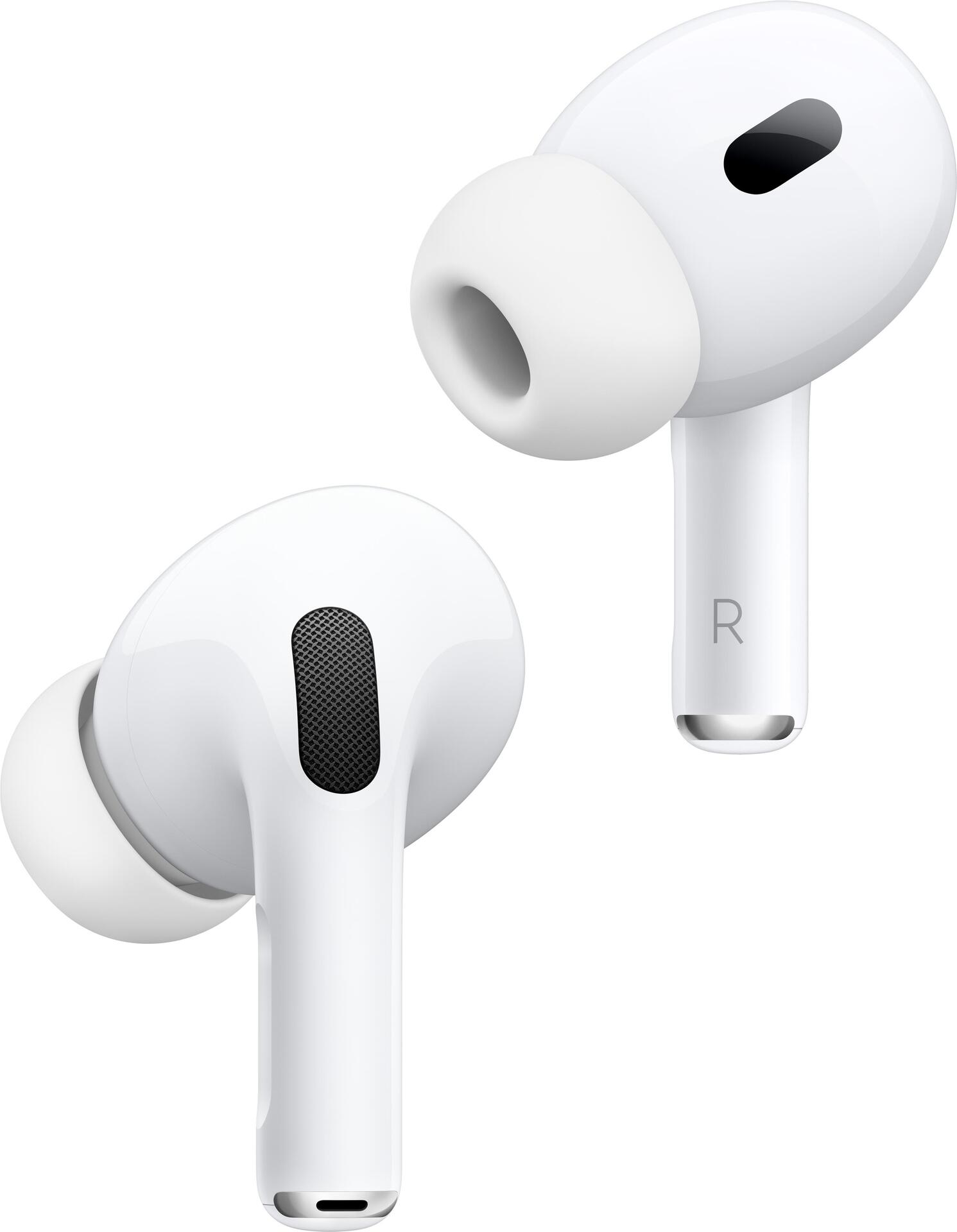 Apple AirPods Pro - 2. Generation - True Wireless-Kopfhörer mit Mikrofon - im Ohr - Bluetooth - aktive Rauschunterdrückung (MTJV3LL/A)