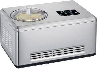 Severin EZ 7406 Eismaschine Kompressor Eismaschine 2 l Edelstahl 180 W (EZ 7406)