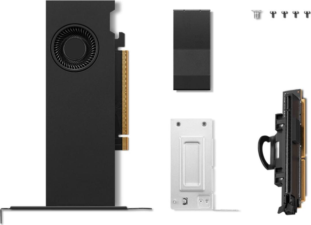Lenovo NVIDIA RTX PRO 2000 Blackwell Grafikkarte - 16 GB GDDR7 PCIe 5.0 x8 - 4x Mini-DP Braunbox (4X61T95638)