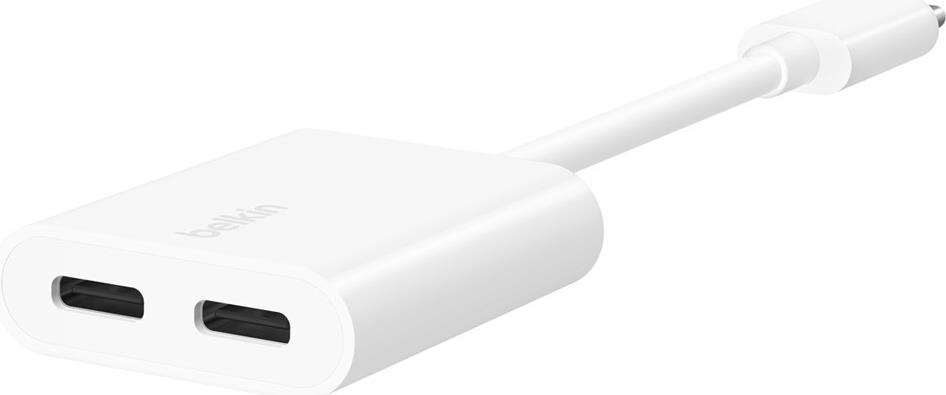 Belkin F7U081BTWH - USB Typ-C - USB Typ-C - Weiß - 60 W - Rundkabel - iPad (10.9) 10th Gen iPad Pro (11) 3rd Gen iPad Pro (12.9) 5th Gen iPad Pro (12.9) 3rd Gen... (F7U081btWH)
