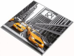 Beurer Personenwaage, digitale Anzeige, LCD-Ausführung, Ziffernhöhe: 40mm, bis 150 kg Tragkraft, 100 g Teilung, Glasauflage (756.25 / BEGSNEW)