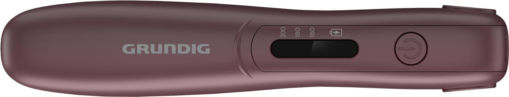 Grundig HS 6330 - Glätteisen - Warm - Gerade fassförmig - 160 °C - 200 °C - Violett (GMS5090)
