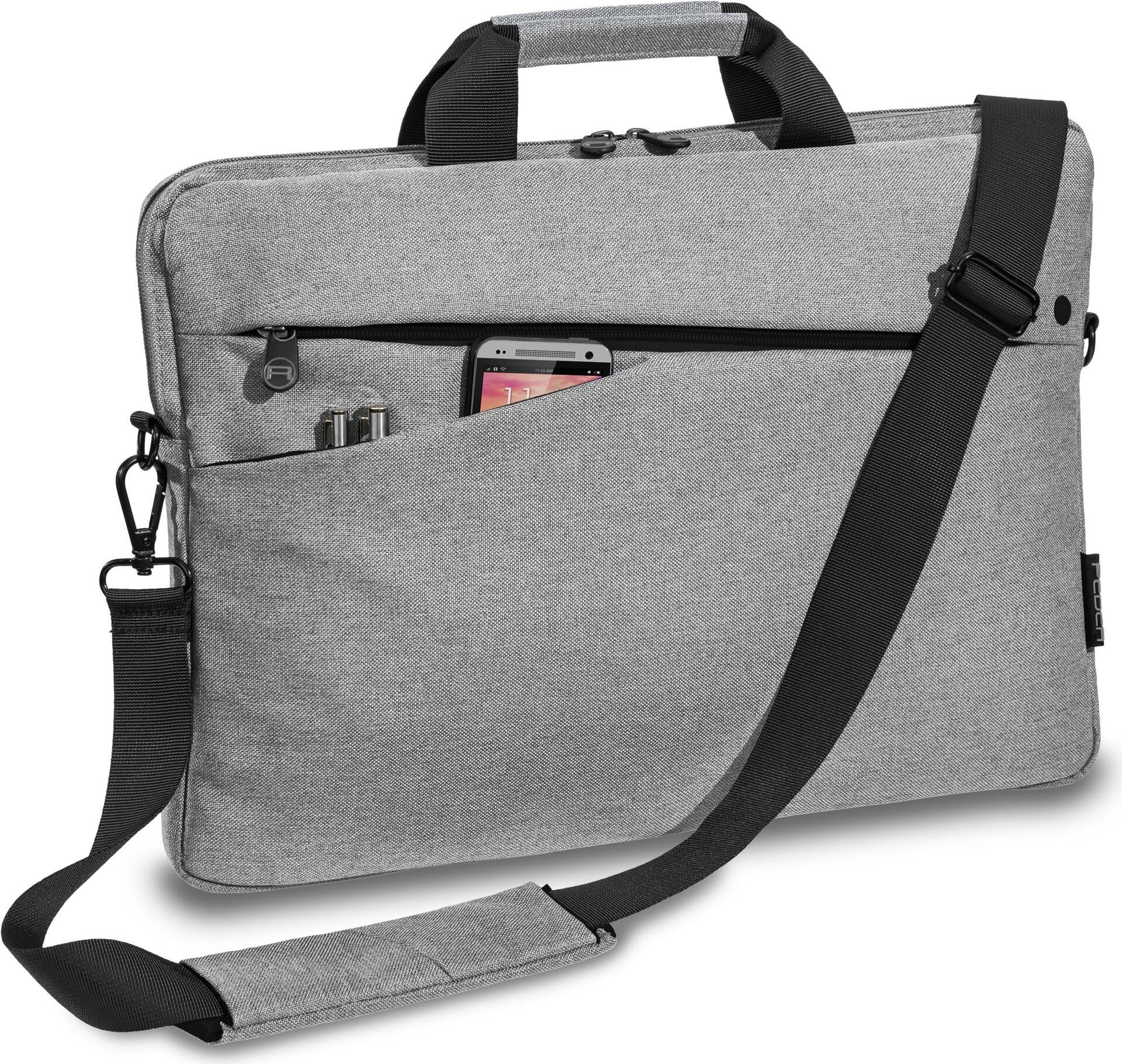 PEDEA Laptoptasche 15.6 Zoll 39.6cm FASHION Notebook Umhängetasche mit - Umhängetasche - Notebooktasche 15,6 Zoll (39,6cm) / Zusätzlicher Platz für Handy und Unterlagen / Stufenlos verstellbarer Schultergurt / Dicke Innenpolsterung (66063056)