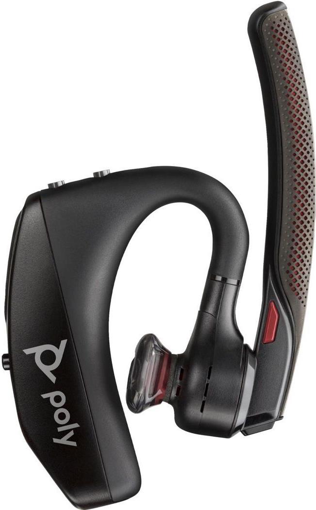HP Inc. Poly Voyager 5200 - Voyager 5200 series - Headset - im Ohr - über dem Ohr angebracht - Bluetooth - kabellos - Adapter USB-A via Bluetooth - Schwarz - Zertifiziert für Microsoft Teams (7K2F3AA)