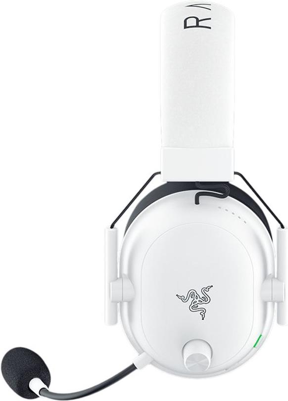 Razer BlackShark V2 HyperSpeed - Headset - ohrumschließend - Bluetooth / 2,4 GHz Funkfrequenz - kabellos, kabelgebunden - USB-A, Adapter USB-C via Bluetooth - Geräuschisolierung - weiß (RZ04-04960200-R3M1)