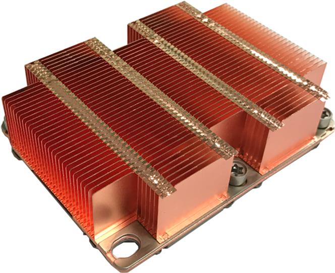 Inter-Tech B-4 - Prozessor - Kühler - Xeon - Kupfer - Kupfer - 108 mm (88885420)