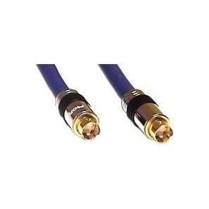 INLINE S-VHS Kabel 10m InLine S-VHS PREMIUM Kabel vergoldete Stecker 4pol mini DIN St / St 10m (89954P)