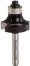 Makita - Abrundfräser - Round over - Länge: 45 mm - Breite: 25,4 mm - für Makita RP0900J, RT001GZ10, RT0700C, RT0700CX2J (D-09444)
