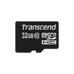 Transcend - Flash-Speicherkarte - 32GB - Class 10 - microSDHC (TS32GUSDC10)