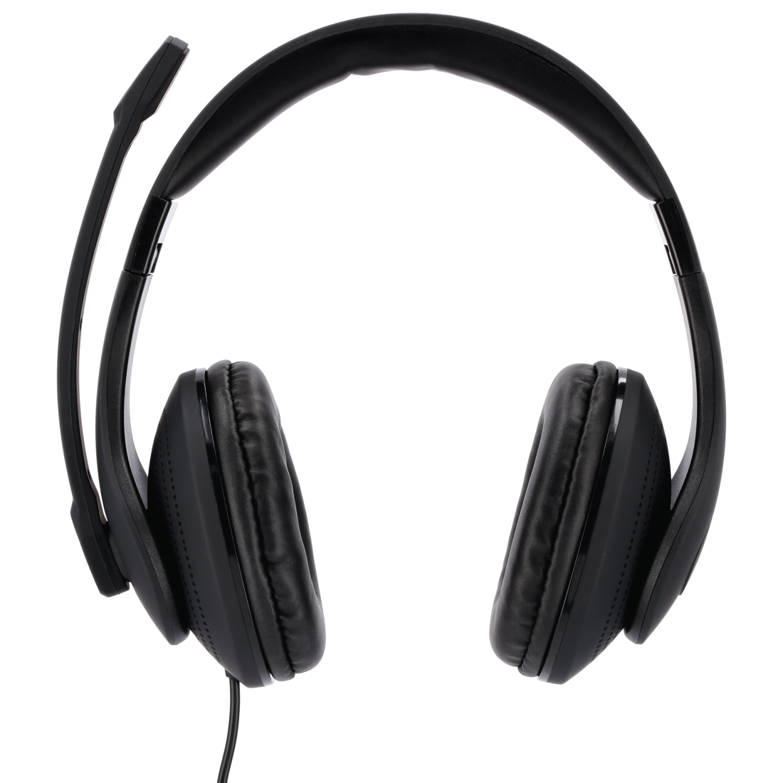 Hama PC Office Headset HS-P200 - Headset - Full-Size - kabelgebunden - 3,5 mm Stecker - Schwarz (00139923)