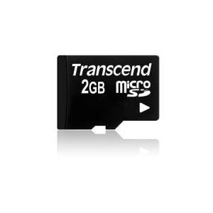 Transcend - Flash-Speicherkarte - 2GB - microSD (TS2GUSDC)