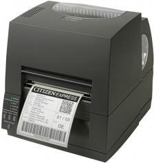 Citizen CL-S631II - Etikettendrucker - direct thermal / thermal transfer - Rolle (11,8 cm) - 300 dpi - bis zu 100 mm/Sek. - USB, RS232 - Schwarz (CLS631IINEBXX)