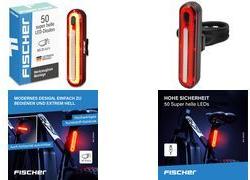 FISCHER FAHRRAD Fahrrad-Rücklicht LED akkubetrieben (50089:FISCHER)