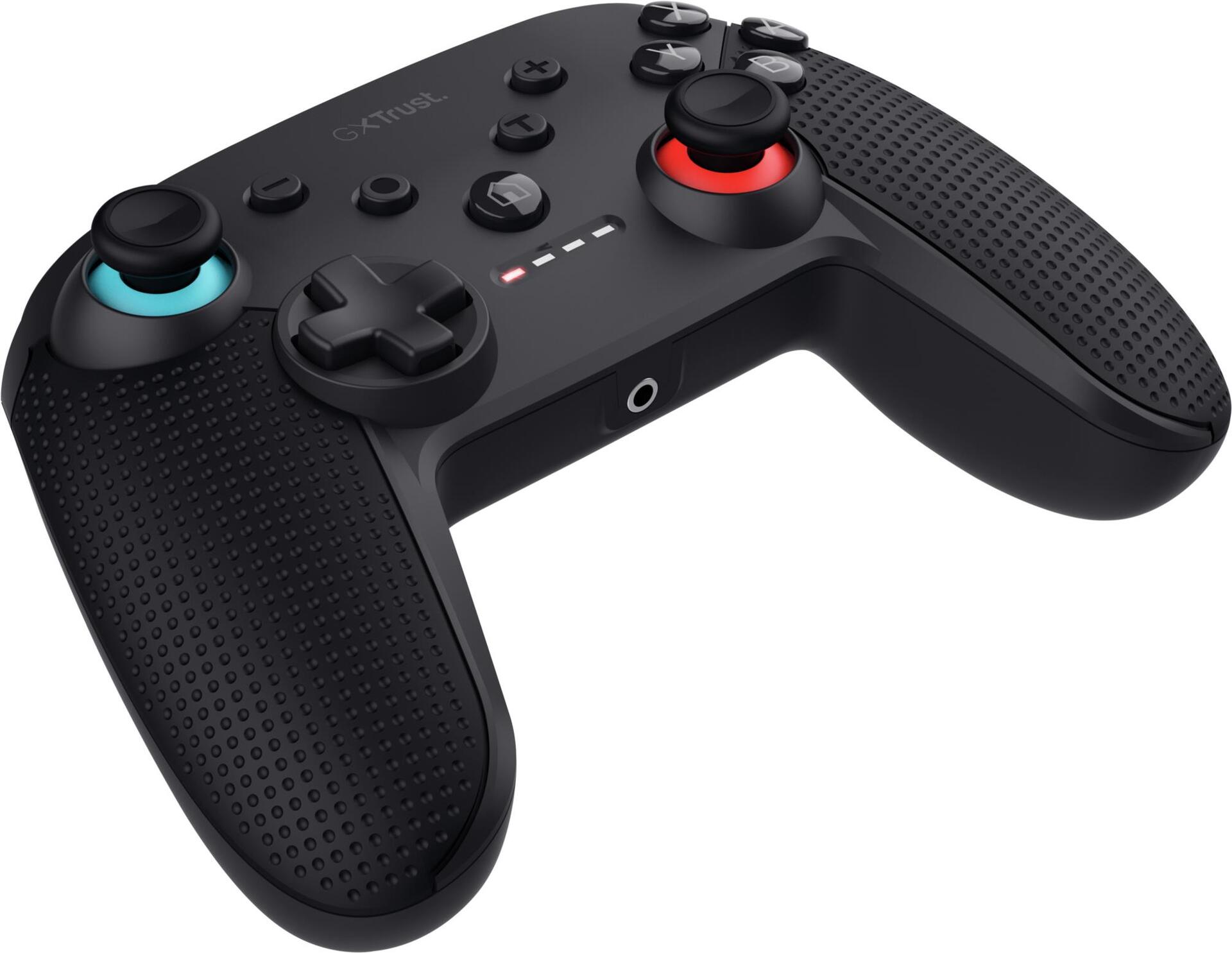 Trust GXT 1246 MUTA - Gamepad - Nintendo Switch - Nintendo Switch Lite - D-Pad - Reset-Taste - Schaltfläche Auswählen - Schaltfläche Start - Turbo-Taste - Kabellos - Bluetooth - Schwarz (25425)