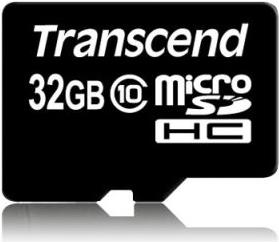 Transcend - Flash-Speicherkarte - 32GB - Class 10 - microSDHC (TS32GUSDC10M)
