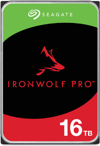 Seagate IronWolf Pro ST16000NT001 NAS Festplatte 16TB 3.5 7200rpm 256MB SATA (ST16000NT001)