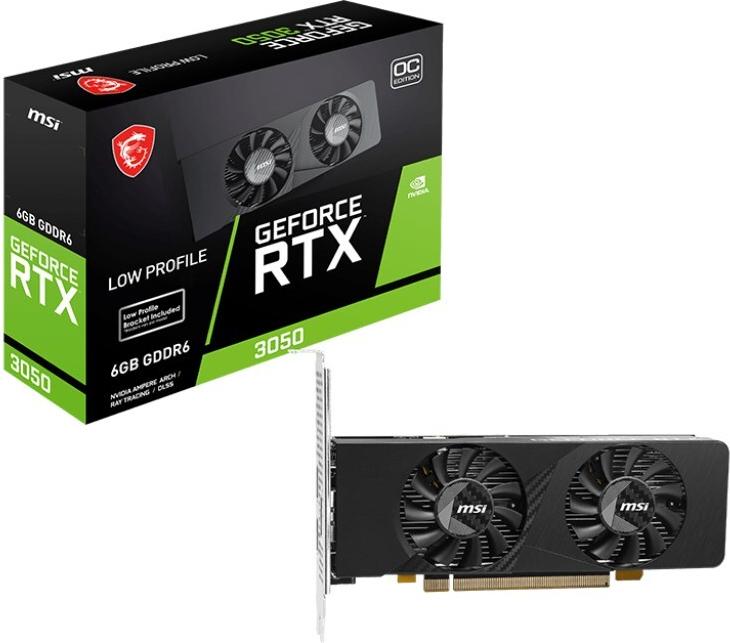 MSI OC - Grafikkarte - GF RTX 3050 - 6 GB GDDR6 (V812-054R)