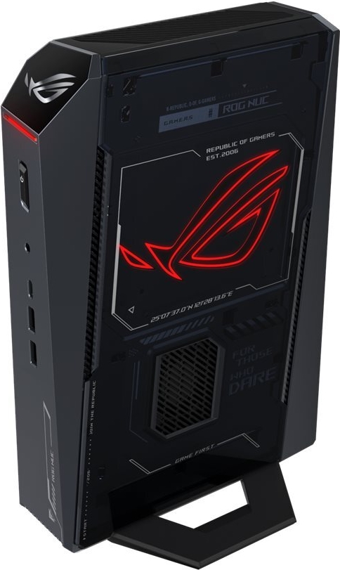 ASUS ROG NUC RNUC15JNK9X28AA2 - Mini-PC - Core Ultra 9 275HX / 2.7 GHz - RAM 32 GB - SSD 2 TB - NVMe - GeForce RTX 5080 - Wi-Fi 7, Wi-Fi 6, 1GbE, 2.5GbE, Bluetooth 5.3 - WLAN: 802.11a/b/g/n/ac/ax/be, Bluetooth 5.3 - Win 11 Home - Monitor: keiner - Schwarz