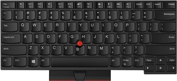 Lenovo 01HX488 - Tastatur - US Englisch - Tastatur mit Hintergrundbeleuchtung - Lenovo - Thinkpad T480 (FRU01HX488)