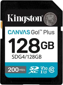 Kingston Canvas Go! Plus - Flash-Speicherkarte - 128 GB - SDXC UHS-I (SDG4/128GB)