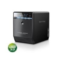 FANTEC QB-35US3R - Festplatten-Array - 4 Schächte (SATA-300) - Serial ATA-300, SuperSpeed USB3.0 (extern) (1519)