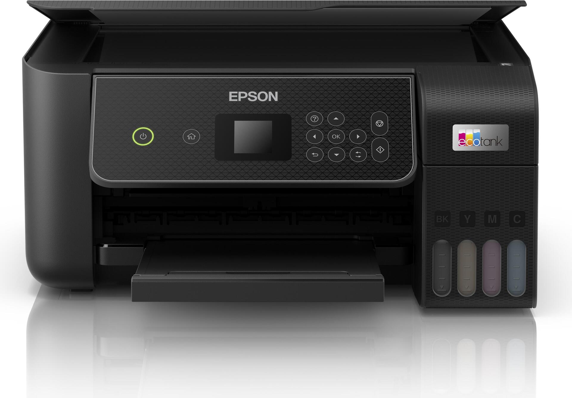 Epson EcoTank ET-2870 - Multifunktionsdrucker - Farbe - Tintenstrahl - ITS - A4 (Medien) - 100 Blatt - Wi-Fi, USB - Schwarz (C11CJ66421)