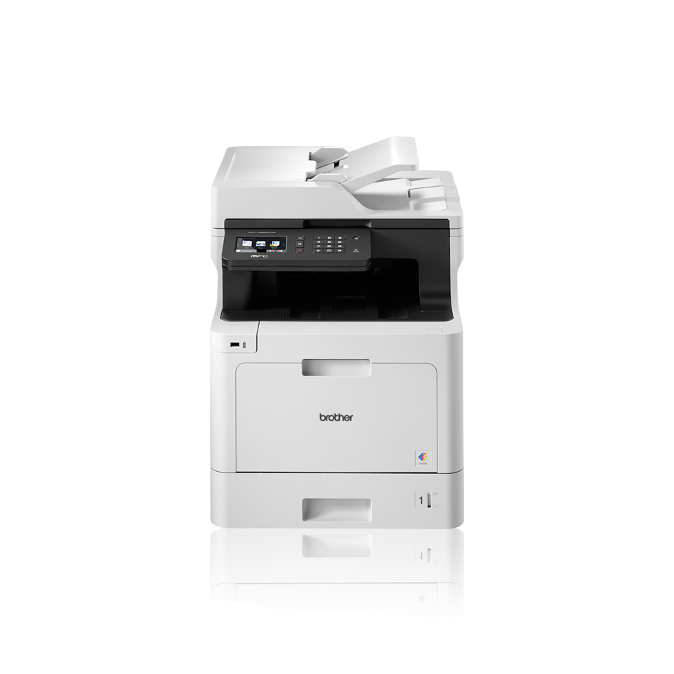 Brother MFC-L8690CDW - Multifunktionsdrucker - Farbe - Laser - A4/Legal (Medien) - bis zu 31 Seiten/Min. (Drucken) - 300 Blatt - 33.6 Kbps - USB 2.0, Gigabit LAN, Wi-Fi(n), USB-Host - mit Brother PRINT AirBag for 200000 pages (MFCL8690CDWG1)