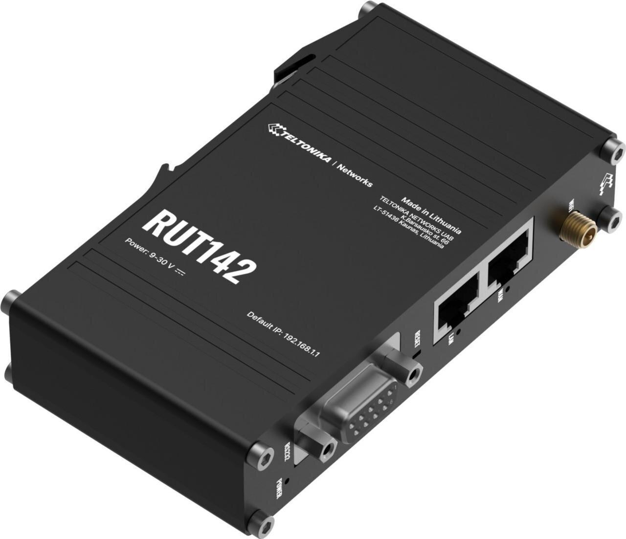Teltonika Industrie Router für professionelle Anwendungen, RS232, kompakte Bauform RUT Router (RUT142)