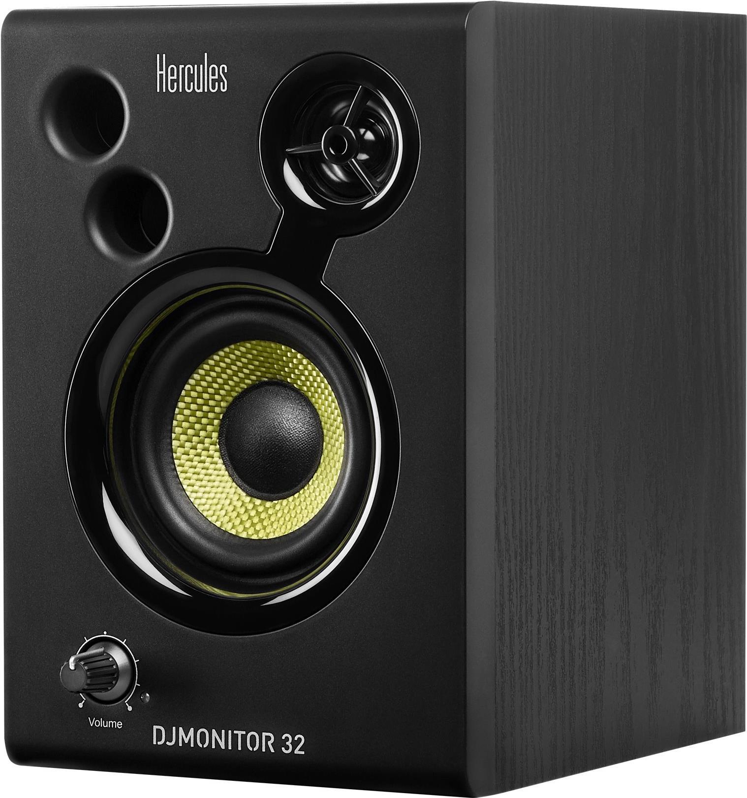 Hercules DJ Monitor 32 - Altavoces de monitor - 30 vatios (Total) - 2 vías (4780885)