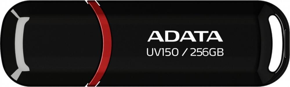 ADATA UV150 - USB-Flash-Laufwerk - 256GB - USB 3,2 Gen 1 - Schwarz (AUV150-256G-RBK)