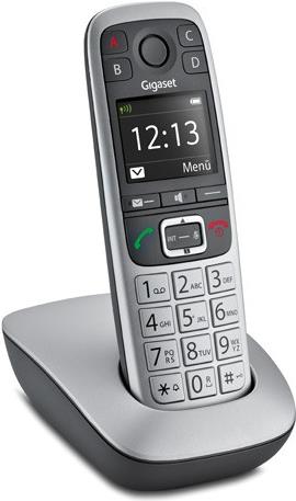 Gigaset E560 - Schnurlostelefon mit Rufnummernanzeige - DECTGAP - Platin