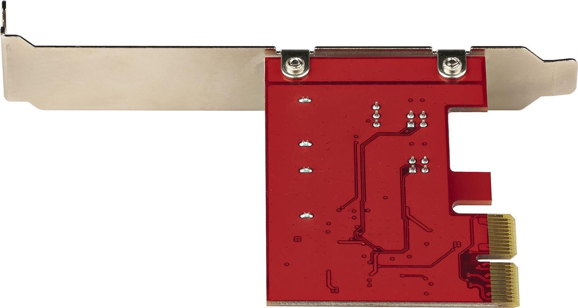 StarTech.com 2 Port PCIe SATA RAID Kontroller - PCIe SATA hardware RAID Controller - PCIe Festplatten/SSD RAID Controller/Karte - Full/Low Profil Blende - ASM1062R SATA RAID - PCIe auf SATA Karte - RAID 0 - 1 - SPAN (2P6GR-PCIE-SATA-CARD)
