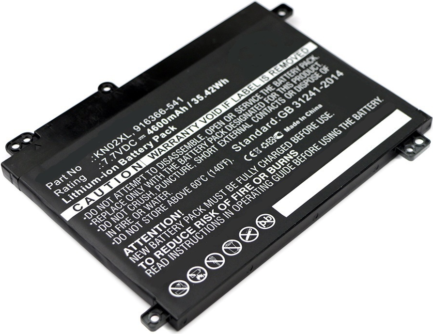 CoreParts - Laptop-Batterie - Lithium-Ionen - 4600 mAh - 35,4 Wh - Schwarz - für HP Pavilion x360 Laptop 11m-ad013dx (MBXHP-BA0142)