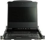 StarTech.com 1 HE KVM Konsole für Server Racks - VGA KVM - 17.3 - 1080p HD - KVM-Konsole mit KVM-Switch - 1 Anschlüsse - 43.9 cm (17.3) - Rack - einbaufähig - 1920 x 1080 Full HD (1080p) - 300 cd/m² - 800:1 - VGA - Schwarz - 1U (RKCONS17HD)