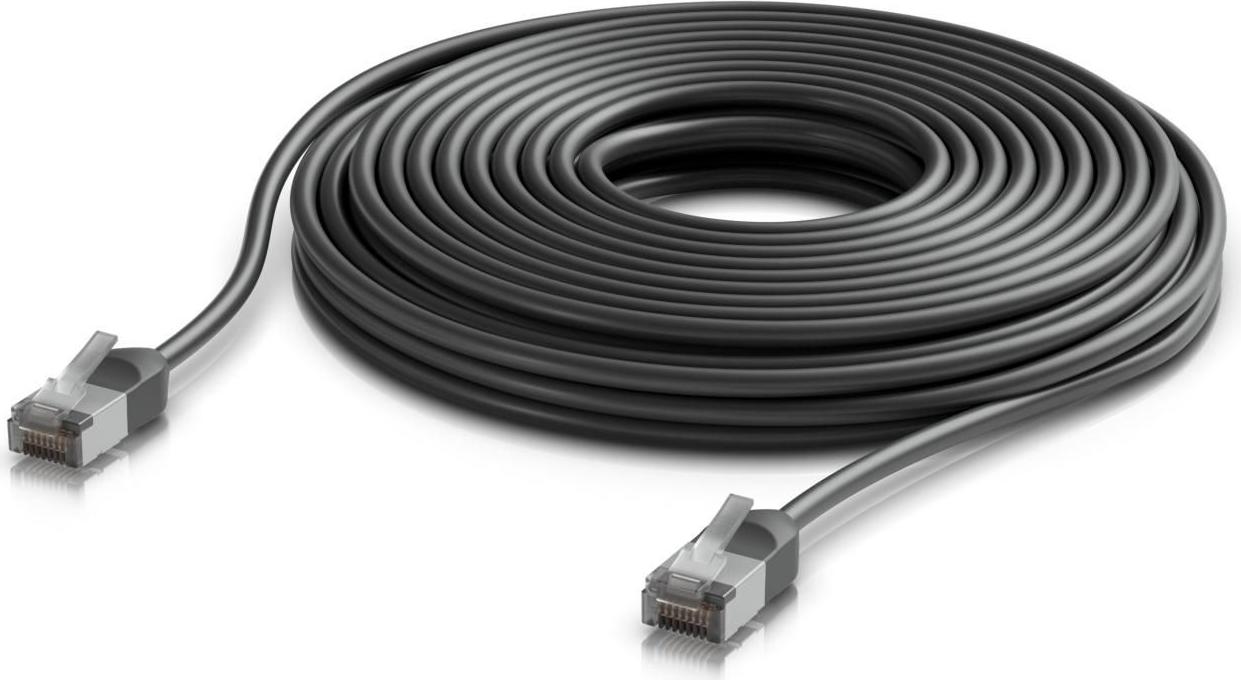 Ubiquiti Cat6a Outdoor Patchkabel UACC-CABLE-PATCH-OUTDOOR-C6A-12M-BK 12m schwarz