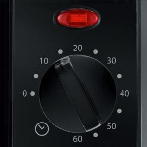 SEVERIN TO 2052 - Elektrobackofen - 9 Liter - 800 W - schwarz/silber