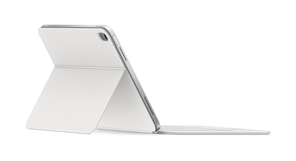 Apple Magic Keyboard Folio - Tastatur und Foliohülle - mit Trackpad - Apple Smart connector - QWERTZ - Deutsch - für iPad Wi-Fi (10. Generation) (MQDP3D/A)