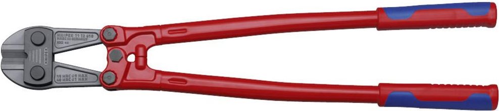 Knipex 71 72 610 - Bolzenschneider - Chrom-Vanadium-Stahl - Stahl - Kunststoff - Blau/Rot (71 72 610)