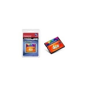 Transcend - Flash-Speicherkarte - 4GB - 133x - CompactFlash (TS4GCF133)