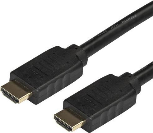 StarTech.com High Speed HDMI Kabel mit Ethernet - 4K 60Hz - HDMI Monitorkabel - TV HDMI Kabel - HDMI mit Ethernetkabel - HDMI (M) bis HDMI (M) - 7 m - Schwarz