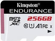 Kingston High Endurance - Flash-Speicherkarte - 256GB - A1 / UHS-I U1 / Class10 - microSDXC UHS-I U1 (SDCE/256GB)