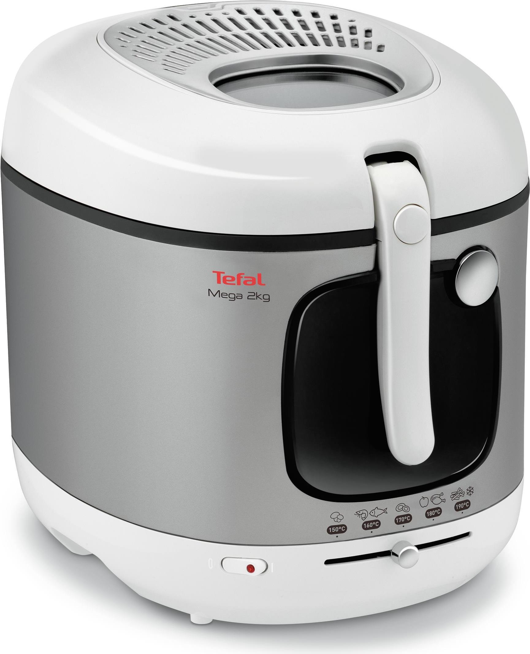 Tefal FR4800 Fritteuse Einzelbild Eigenständig Edelstahl - Weiß (FR4800)
